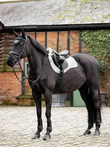 LeMieux Merino+ Half Lined GP Square White/Natural| Online For Equine