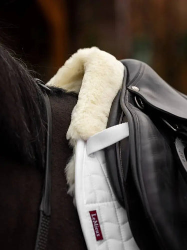 LeMieux Merino+ Half Lined GP Square White/Natural| Online For Equine