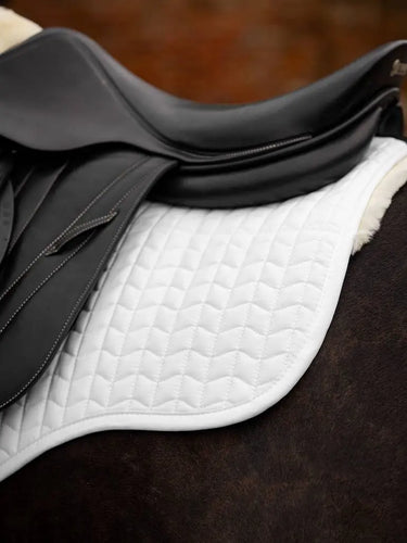 LeMieux Merino+ Half Lined GP Square White/Natural| Online For Equine