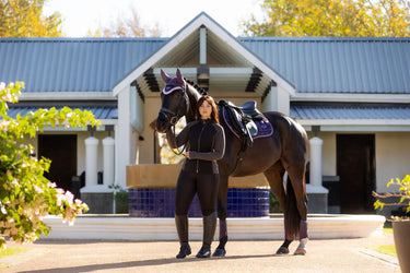 LeMieux Merino+ Loire Classic Close Contact Square Juniper| Online For Equine