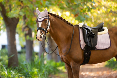 LeMieux Merino+ Suede Dressage Square Lilac| Online For Equine