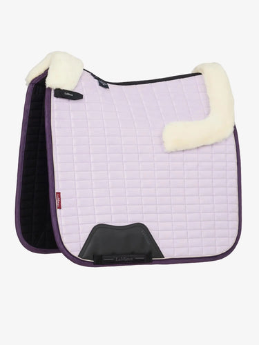 LeMieux Merino+ Suede Dressage Square Lilac| Online For Equine