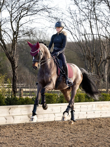 LeMieux Mia Mesh Long Sleeve Base Layer Black| Online For Equine