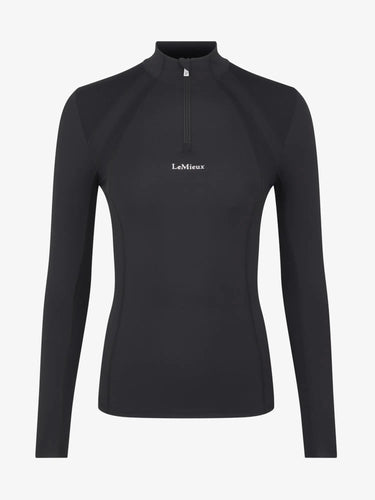 LeMieux Mia Mesh Long Sleeve Base Layer Black| Online For Equine