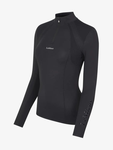LeMieux Mia Mesh Long Sleeve Base Layer Black| Online For Equine