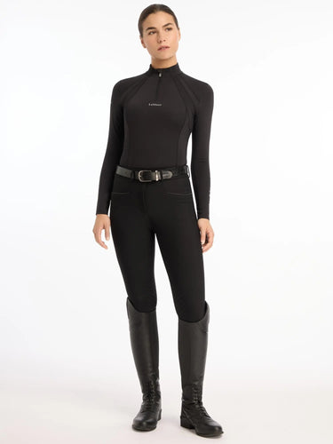LeMieux Mia Mesh Long Sleeve Base Layer Black| Online For Equine