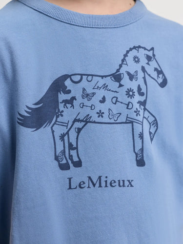 LeMieux Mini Alex T-Shirt Powder Blue| Online For Equine