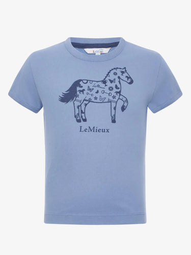 LeMieux Mini Alex T-Shirt Powder Blue| Online For Equine