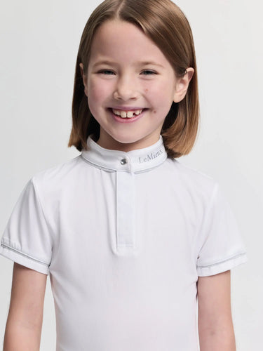 LeMieux Mini Bella Show Shirt White| Online For Equine