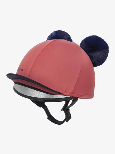 LeMieux Mini Double Pom Hat Silk Cranberry| Online For Equine