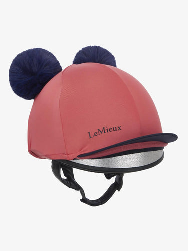 LeMieux Mini Double Pom Hat Silk Cranberry| Online For Equine