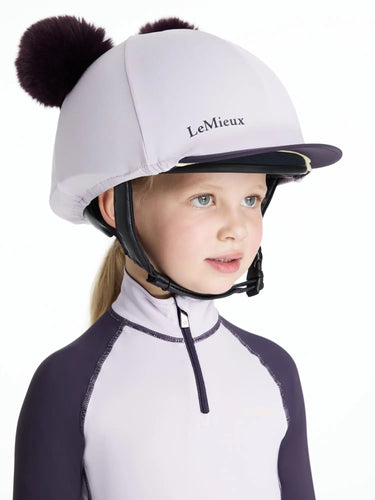 LeMieux Mini Double Pom Hat Silk Lilac| Online For Equine