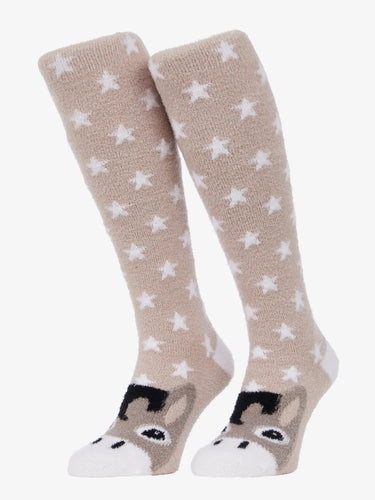 LeMieux Mini Fluffy Character Socks Donkey| Online For Equine