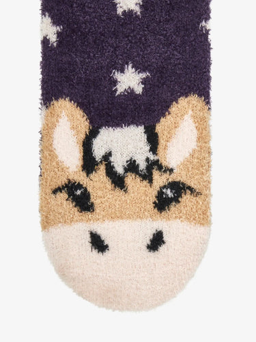 LeMieux Mini Fluffy Character Socks Juniper| Online For Equine