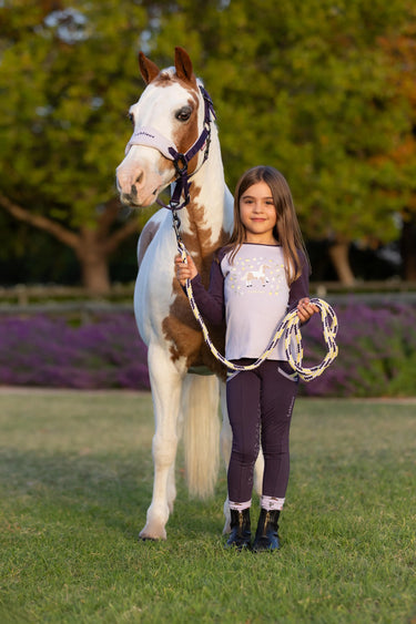 LeMieux Mini Jamie Lemon Long Sleeve Top Lilac| Online For Equine