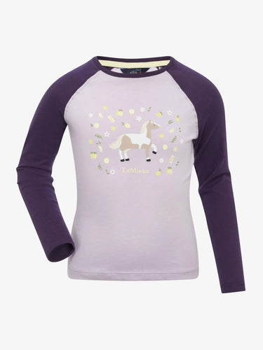 LeMieux Mini Jamie Lemon Long Sleeve Top Lilac| Online For Equine