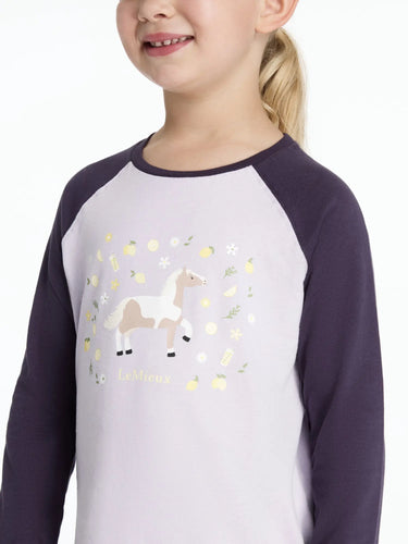 LeMieux Mini Jamie Lemon Long Sleeve Top Lilac| Online For Equine