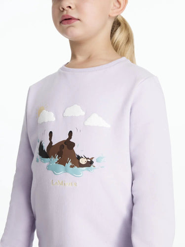 LeMieux Mini Poppy Long Sleeve Top Lilac| Online For Equine