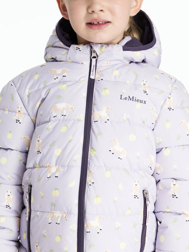 LeMieux Mini Printed Lilo Puffer Jacket Lilac| Online For Equine