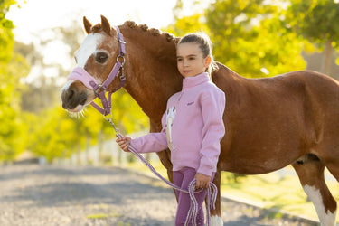 LeMieux Mini Quinn Quarter Zip Sweat Fondant| Online For Equine
