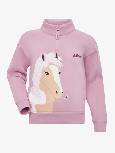 LeMieux Mini Quinn Quarter Zip Sweat Fondant| Online For Equine