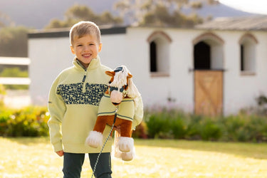 LeMieux Mini Quinn Quarter Zip Sweat Macaron| Online For Equine