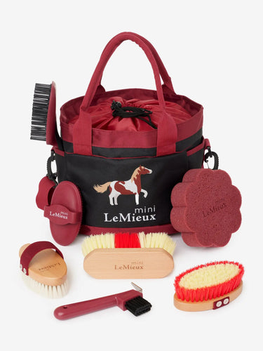 Buy LeMieux Mini Red Grooming Set| Online for Equine