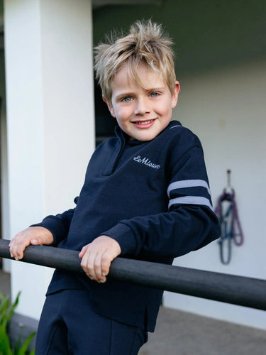LeMieux Mini Robbie Rugby Shirt Navy| Online For Equine