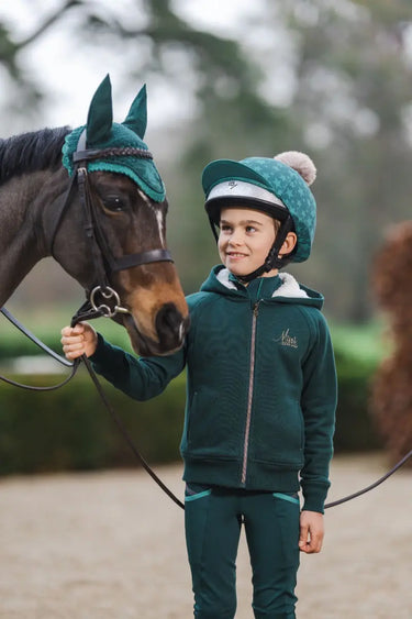 Buy LeMieux Mini Sherpa Lined Lily Hoodie Spruce| Online for Equine
