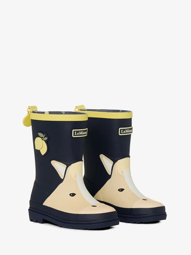 LeMieux Mini Splash Welly Lemon| Online For Equine