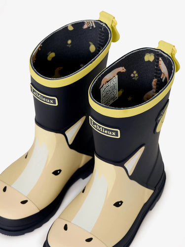 LeMieux Mini Splash Welly Lemon| Online For Equine