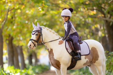 LeMieux Mini Suede Close Contact Square Lilac| Online For Equine