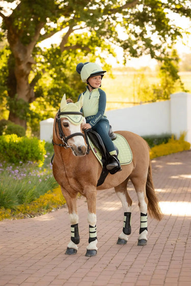 LeMieux Mini Suede Close Contact Square Macaron| Online For Equine