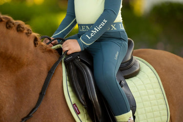 LeMieux Mini Suede Close Contact Square Macaron| Online For Equine