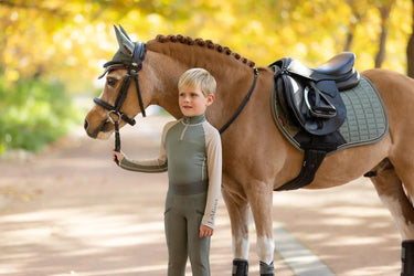 LeMieux Mini Suede Close Contact Square Rosemary| Online For Equine