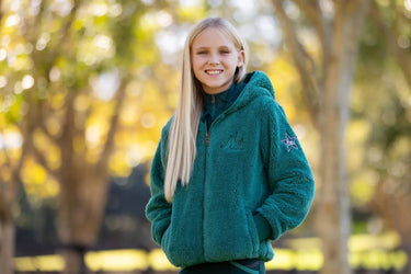 Buy LeMieux Mini Teagan Fleece Evergreen| Online for Equine