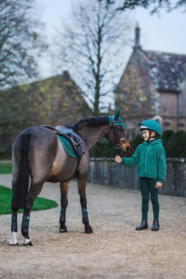 Buy LeMieux Mini Teagan Fleece Evergreen| Online for Equine