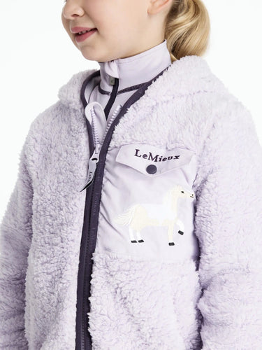 LeMieux Mini Teagan Lemon Fleece Lilac| Online For Equine