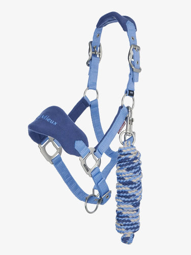 LeMieux Mini Vogue Headcollar & Leadrope Powder Blue| Online For Equine