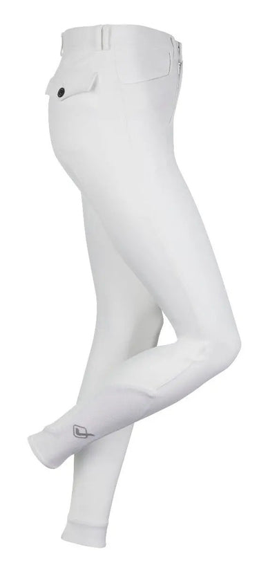 Buy LeMieux Monsieur Men's White Breeches| Online for Equine