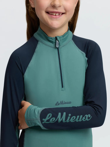 LeMieux Navy/Aloe Mini Base Layer| Online For Equine