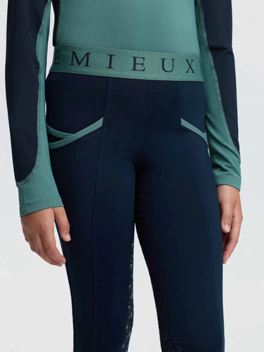 LeMieux Navy/Aloe Mini Pull Ons| Online For Equine
