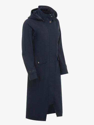 Buy the LeMieux Navy Amelie Waterproof Lightweight Riding Coat | Online for Equine