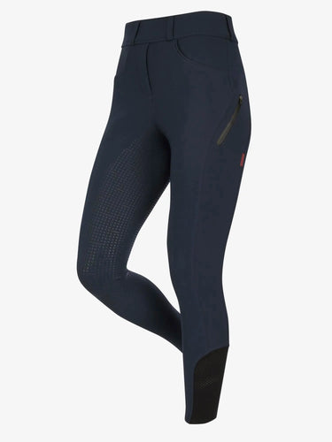 Buy LeMieux Navy Amy Brushed Breggings | Online for Equine