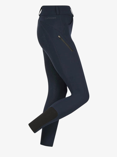 Buy LeMieux Navy Amy Brushed Breggings | Online for Equine