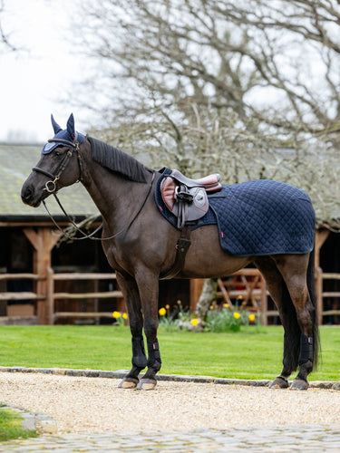 LeMieux Navy Arika Clima-Tek Quarter Sheet Navy| Online For Equine