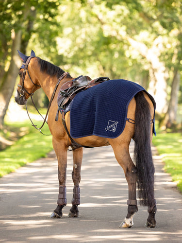 LeMieux Navy Arika Clima-Tek Quarter Sheet| Online For Equine