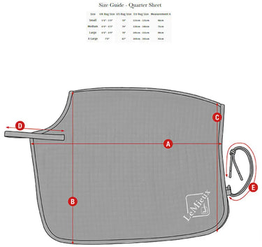 LeMieux Navy Arika Clima-Tek Quarter Sheet| Online For Equine