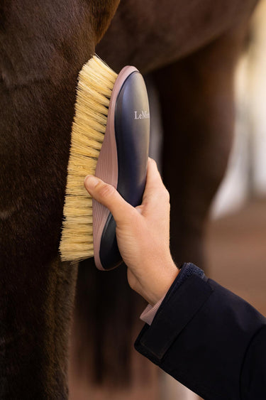 LeMieux Navy Body Brush Navy| Online For Equine