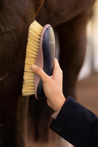 LeMieux Navy Body Brush Navy| Online For Equine